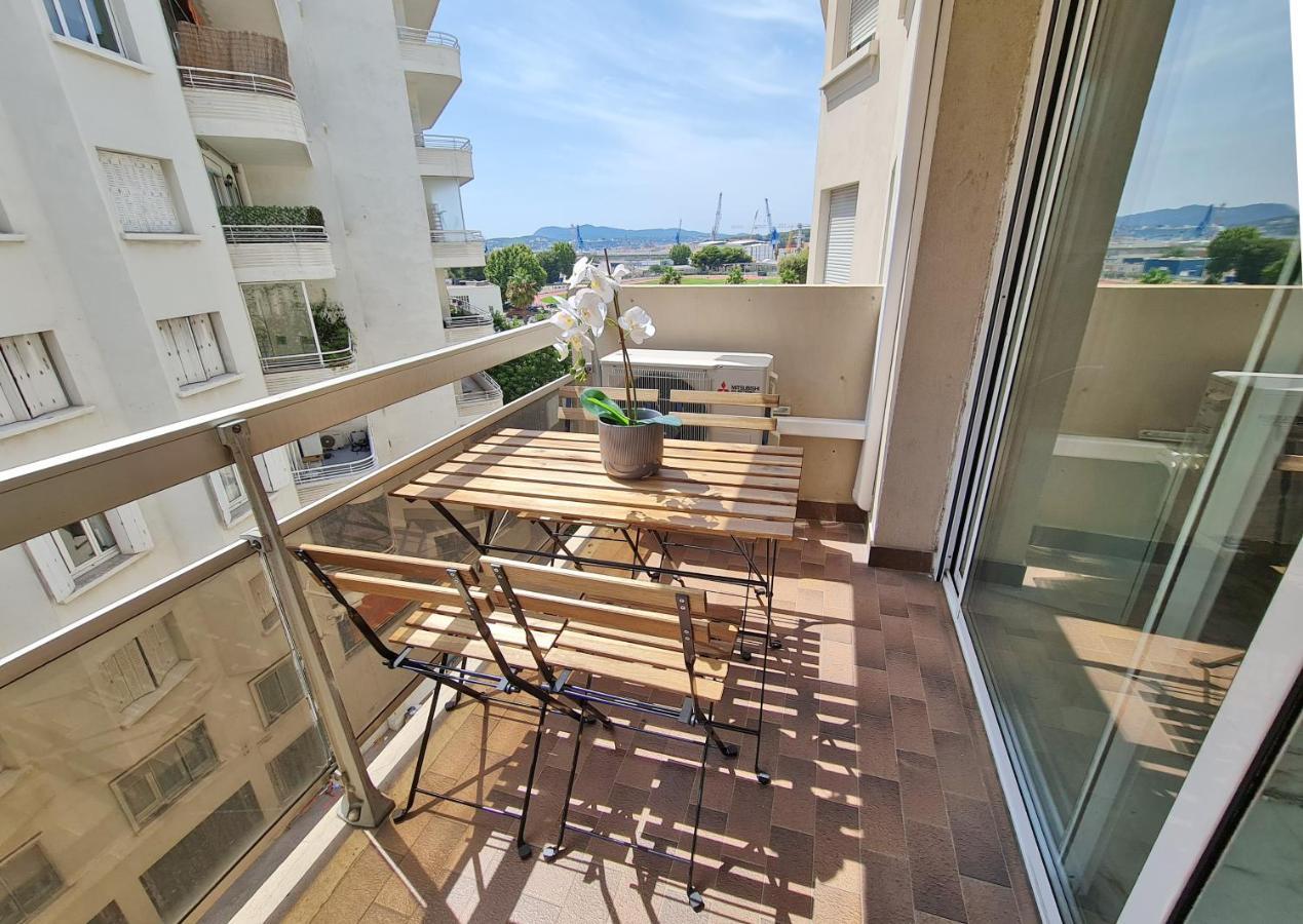Gregbnb - T2 Pleine Ville - Climatise - Balcon - 1 Toulon Buitenkant foto
